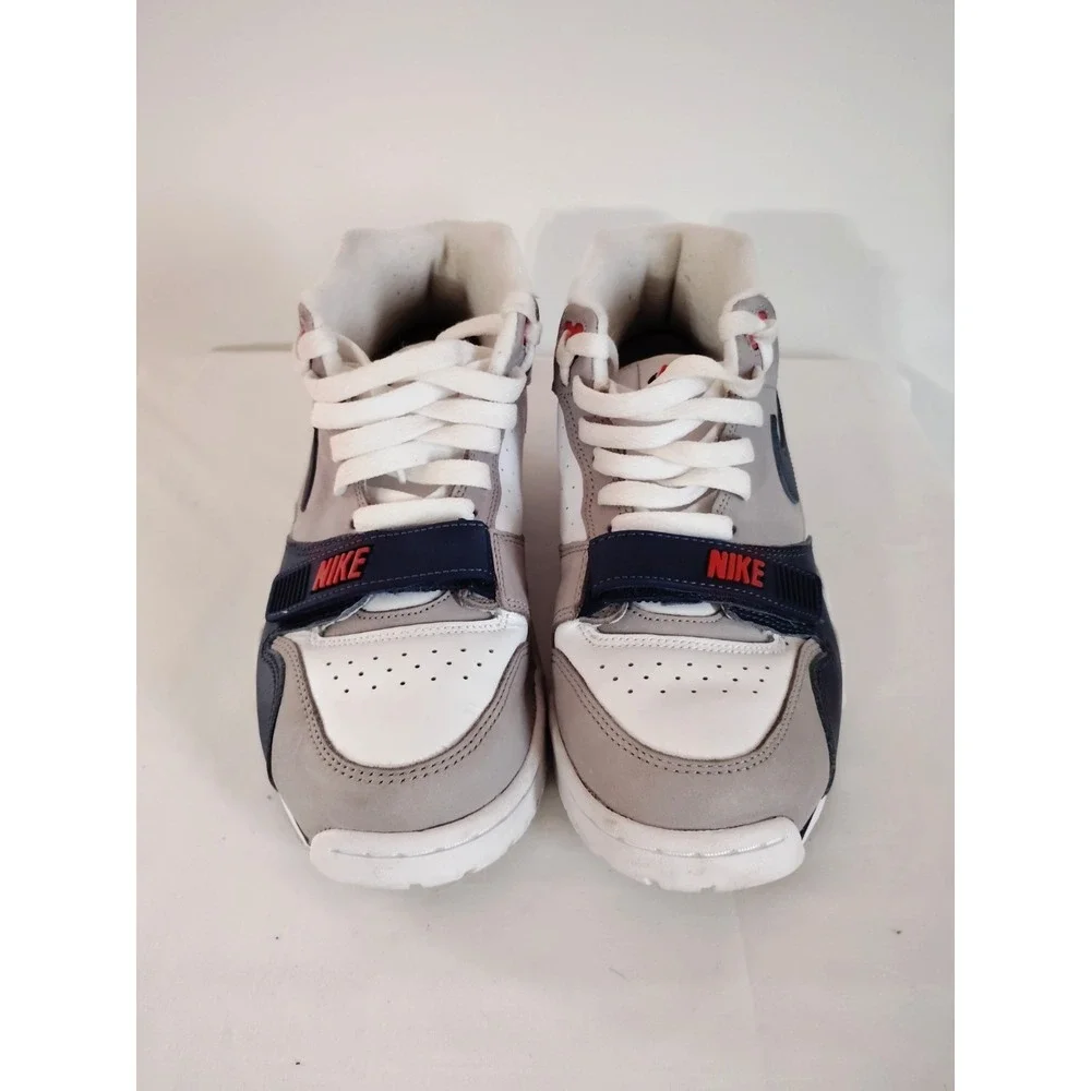 Nike Air Trainer 1 Photon Dust Midnight Navy Retro Preppy Training Shoes Men 7.5
